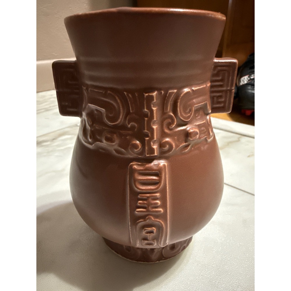 Vintage Imperial Palace San Francisco Chinatown Tiki Mug Brown Ceramic Barware